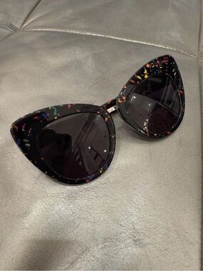 Stella McCartney Sunglasses New Multicolor Black Grey SC0037SA 005 55 18 145
